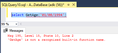 Scalar User-defined functions In sql server-Step by Step