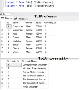 updatable views in sql server