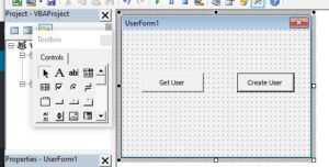 Create Vba form