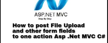How to post File Upload and other form fields to one action Asp Net MVC