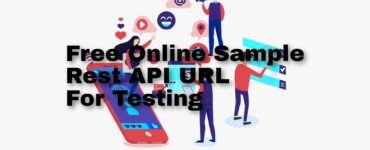 Free Online Sample Rest API URL For Testing