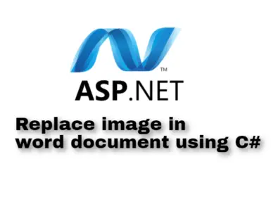 Replace image in word document using